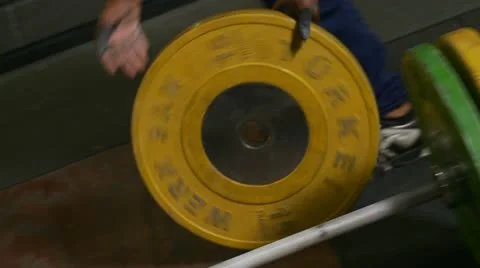 Weightlifting 06 HD Stock Footage 11516188