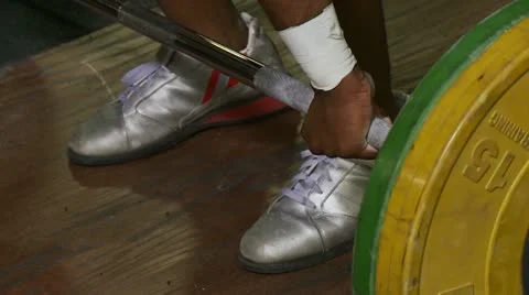 Weightlifting 07 HD Stock Footage 11516180