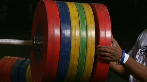 Weightlifting 10 HD Stock Footage 11516190