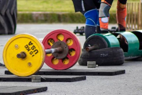 Weightlifting. Stock Photos