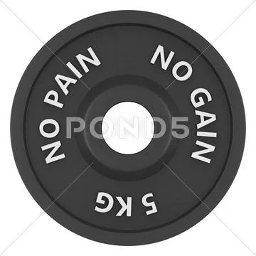 Weights isolated on white background. Стоковая иллюстрация
