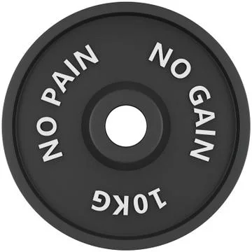 Weights isolated on white background. Stock Illustration