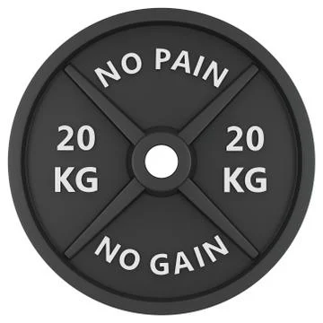 Weights isolated on white background. 库存插图