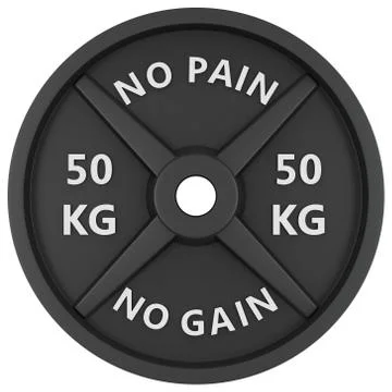 Weights isolated on white background. Stock Illustration