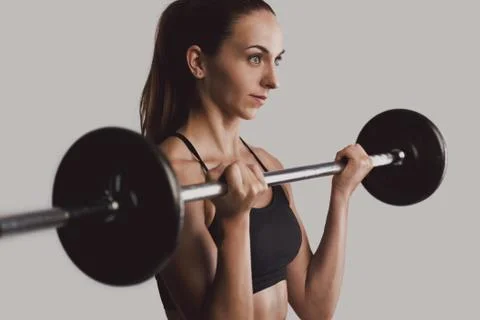 Weights lifting Stock Photos