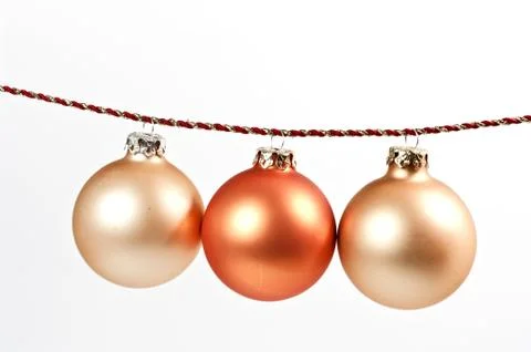 Weihnachtskugeln Stock Photos