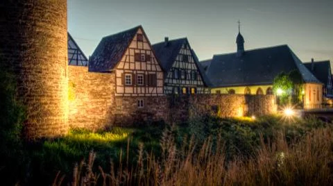 Weil der stadt ancient medieval town in germany Stock Photos