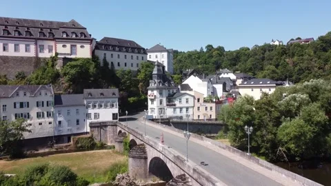 Weilburg panorama Stock Footage 201809726