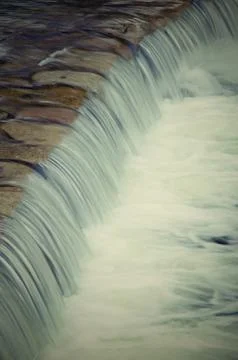 Weir detail Stock Photos