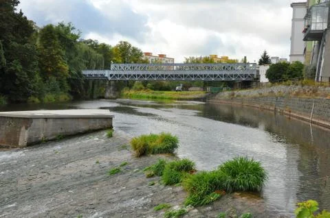 Weir without water Stock Photos