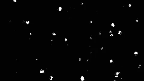 Weird Bubble Transition 03 - Grungy Background Stock Footage 201499663