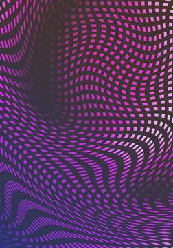Weird Distorted Structure Violet Abstract Vertical Background イラスト素材