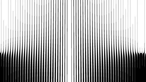 Weird Lens Distortion Effect Mask Moving Back and Forth Across Frame Stock Footage 118984245