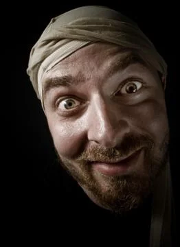 Weird looking guy Stock Photos