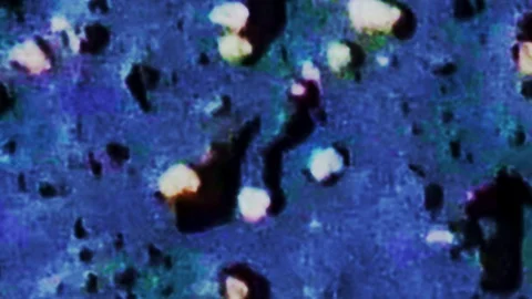 Weird noisy decorations. abstract loop b-roll transition. Stock Footage 116819098