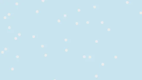 Weird pattern movement. Animated white dots on blue background. Stock Footage 129308852