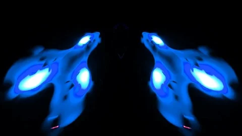 Weird patterns of light in high speed Stock Footage 79378302