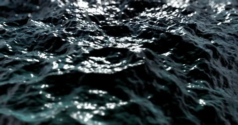Weird Water Close Up (2160p 29.97) Stock Footage 86664014