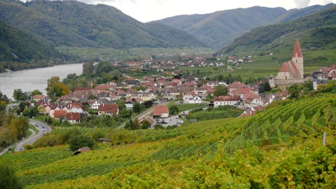Weissenkirchen, Austria Stock Footage 142153024