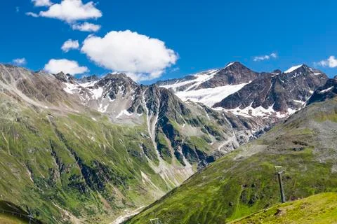 Weißkamm in the austrian alps Stock Photos