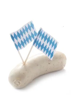 Weisswurst Foto stock