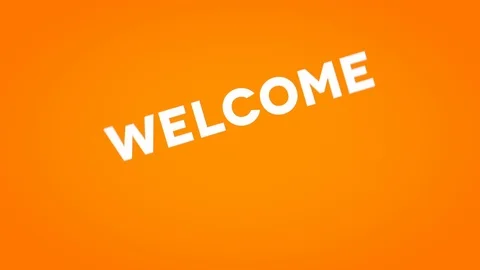 Welcome-Abstract Title Video stock 122575043