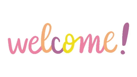 Welcome Animated Text, with style animation background. word Welcome. Stock Footage 226342560