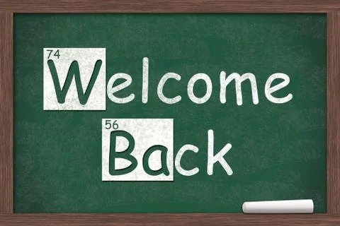 Welcome Back Stock Illustration