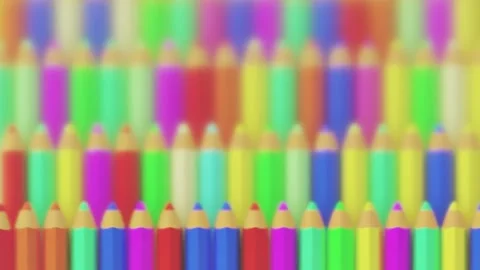 Welcome back to school 3D text banner with alarm clock and pencils Stock Footage 342571390