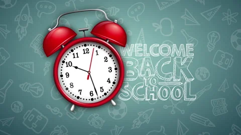 Welcome Back To School 4k 動画素材 272414885