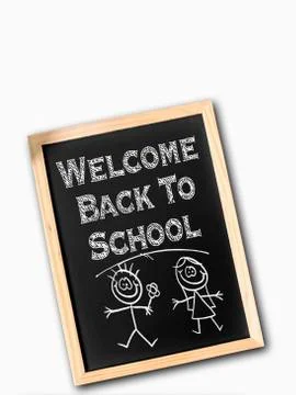 Welcome back to school, concept Foto stock