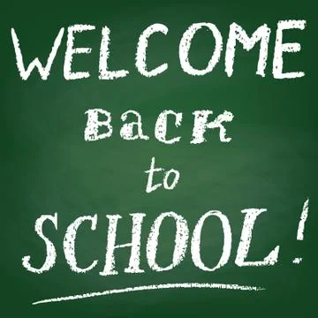 Welcome Back to School Stock Illustration