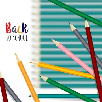 Welcome back to the school 스톡 일러스트