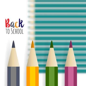 Welcome back to the school Stock Illustration