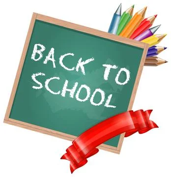 Welcome back to school Stock Illustration