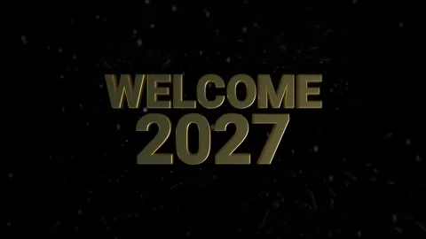Welcome Background 3D Loop 2027 Stock Footage 342796616