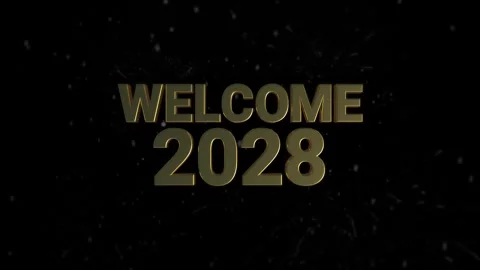 Welcome Background 3d Loop 2028 Stock Footage 342796610