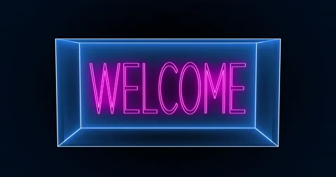 Welcome Box 02 Stock Footage 231207275