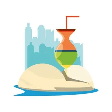 Welcome to brazil design Ilustração Stock