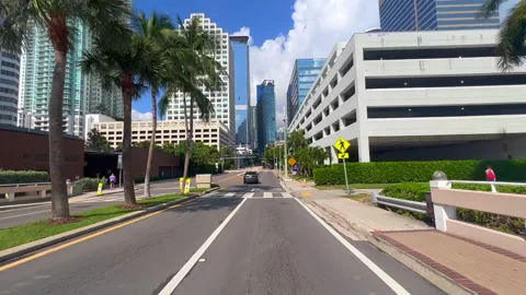 Welcome to Brickell, Miami, Florida Stock Footage 235947508