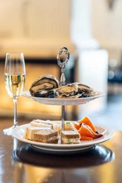 Welcome Canape cocktail Stock Photos