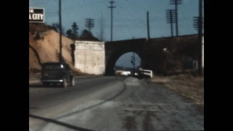 Welcome to Chattanooga 1949 Video stock 142556917