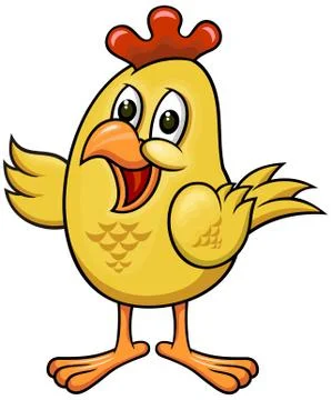 Welcome chicken Stock Illustration