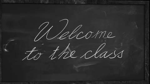 Welcome to the class Stock Footage 30440716