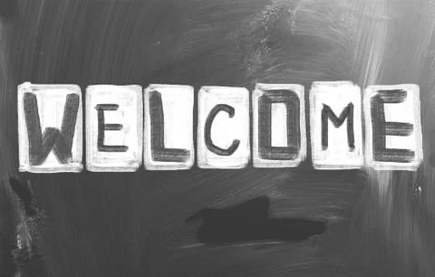 Welcome concept Stock Illustration