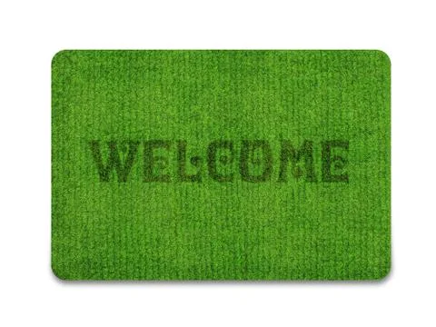 Welcome doormat Stock Photos