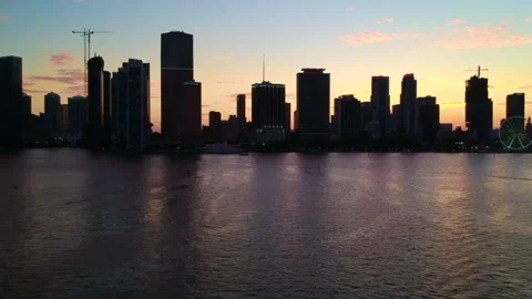 Welcome downtown miami Stock Footage 155252601