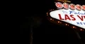 Welcome to Fabulous Las Vegas Symbol Street Sign Iconic US Landmark Night Lights 4k or 4k+ Resolution