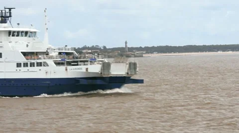 Welcome to the ferryboat Stock Footage 8360260