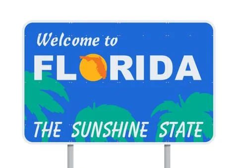 Welcome to Florida Stock Illustration